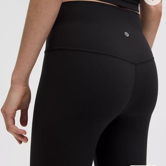 NWT Lululemon Athletica Align 17" Black Capri Pants - Picture 3 of 4